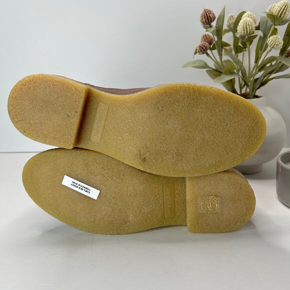 Everlane The Chelsea Boot Leather Tobacco Brown Women 8 Tried On Cushion Insole - Picture 7 of 8